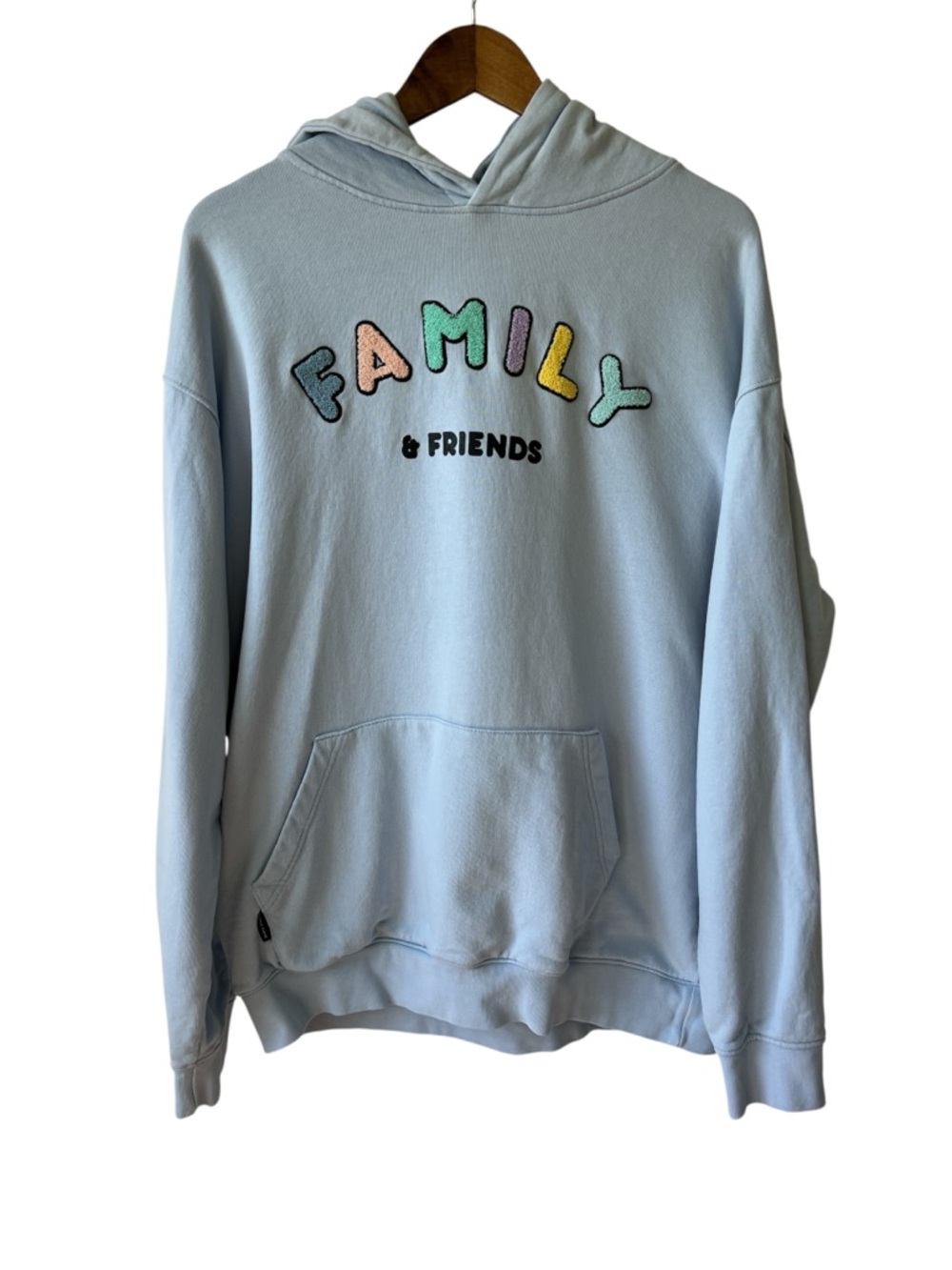 Family First Milano “Family & Friends” Hooded Sweatshirt Men’s Size XL